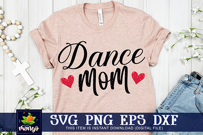 Dancemom SVG silhouette cut file