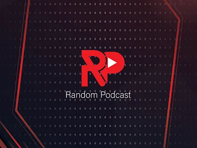 Random Podcast Logo Design branding creative design graphic design idea illustration live logo minimal podcast podcast logo professional texture typography vector