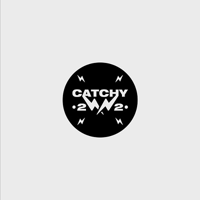 CATCHY22 american classic emblem logo logo design logomark music punk radio rock spotify