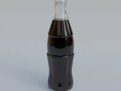 Coca-cola 3d cinema4d
