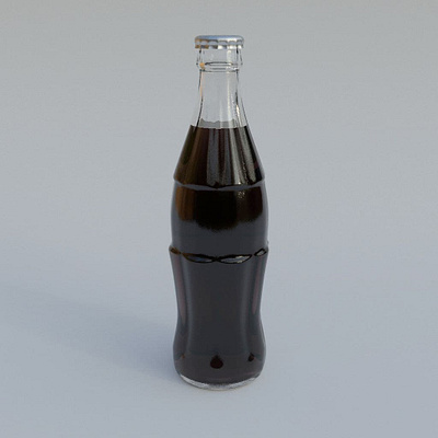 Coca-cola 3d cinema4d