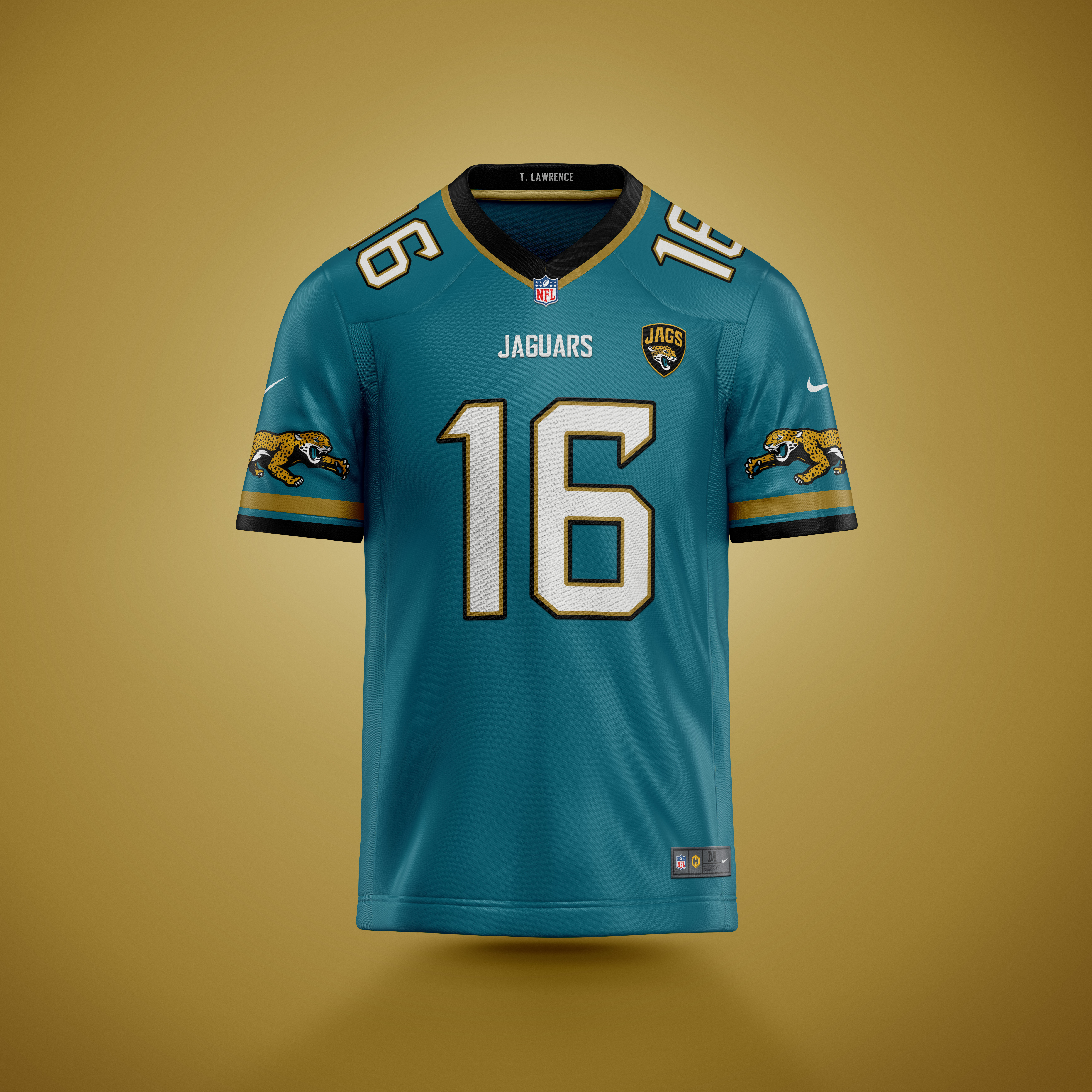 Jacksonville Jaguars | NFL Jersey Concept by Tyler Hunt on Dribbble