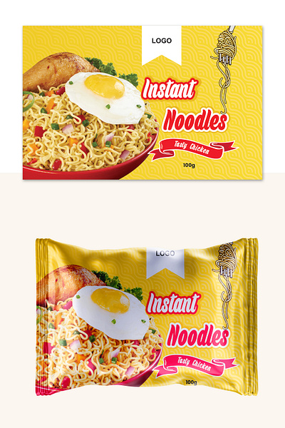 Instant Noodles Food Packing