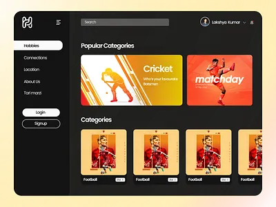 Hobby Connect 3d adobe xd animation branding design figma graphic design illustration logo ui