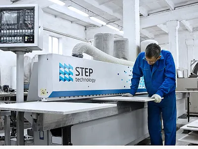 STEP ReBranding 3d branding design form style graphic design illustration logo logoped logotype mark russia symbol ui