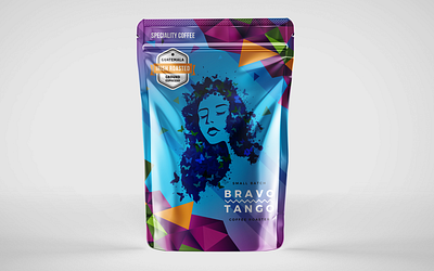 Ground Espresso Coffee design graphic design ground espresso guatemala illustration irish label design packaging roasted