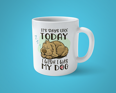 I wish Mug coffee design graphic design illustration label design