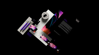 VIIX Customization Studio branding graphic design logo stationary typography