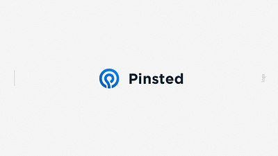 Pinsted Logo - Online browser for amazing places in Norway agency branding design graphic design identity logo mockup norway ui ux