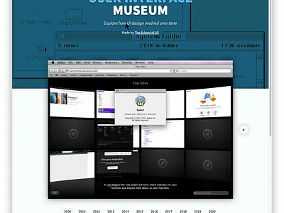 User Interface Museum — explore how UI design evolved over time ui ui design ui museum user interface museum ux ux design web design