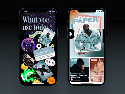 Ai App ai app homepage illustration interface ios news store ui