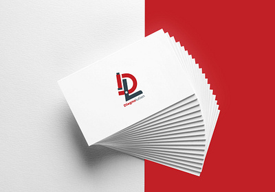 Diagnolution branding graphic design lettermark logo logo mockup ui