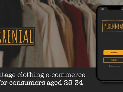 Vintage Clothing App - Case Study clothing app design ecommerce fashion illustration prototyping ui ux wireframes yasin shaikh