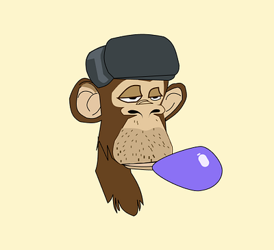 Bored Ape Tryout design illustration