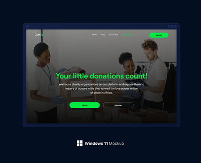 Charity design ui ux figmadesign u ui