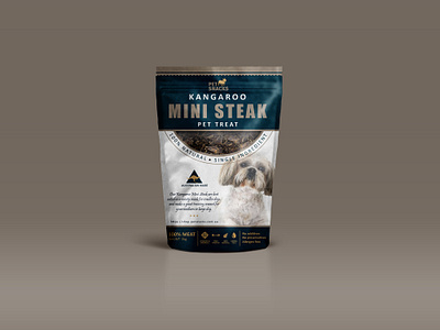 Pet Treat-Packaging design dog graphic design label design packaging pet treat