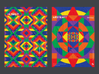 Geometric poster design series. 90s abstract arabic brutalism colourful digitalartwork experimental festival geometric graphic modern pattern poster postmodern print retro shapes vector vibrant web