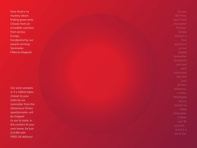 MysteriousWines - UI/UX and Development animation branding design development figma graphic design logo motion graphics ui ui design uiux ux website wine wordpress