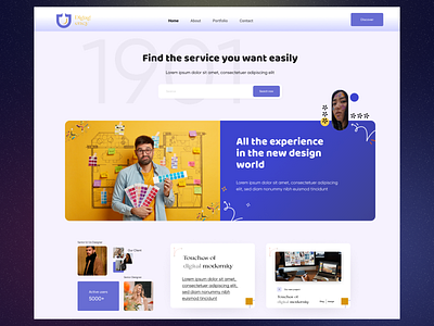 Designer finder website branding crypto design graphic design home page illustration job landing landing page landingpage logo nft ui ui design ui ux web web page webdesign website website design