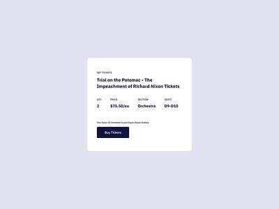 Buy Ticket Card UI Design buy ticket buy ticket ui card design card ui free card ui free ui component ui ui component ui design ui design daily ui pattern ui practice ux ux design