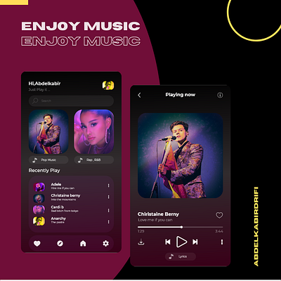 SONGY app branding design illustration logo ui ux vector