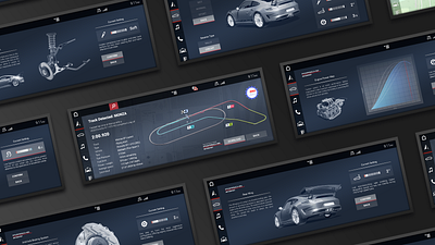 Porsche 911: Race Mode automotive design rendering ui