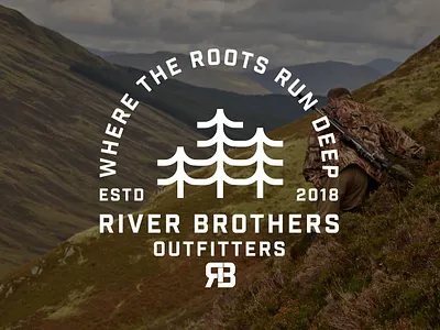 RBO FALL LINE adventure apparel logo branding camping design hunting logo illustration logo logo design logodesign outdoors