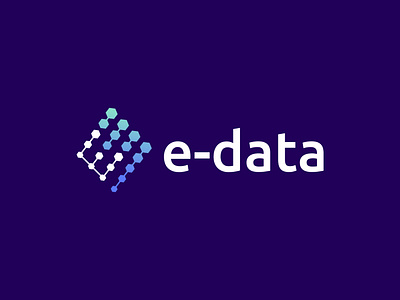 e-data logo design best logos branding cube data data analytics data logo data meaning data solutions data source e flat logo graphic design letter e logo logo design logo designer logo identity minimal logo popular logos technology company vector logos