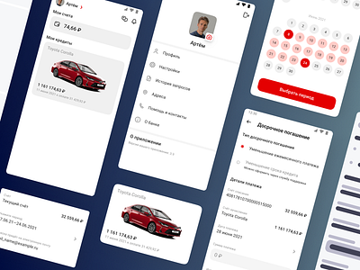 Toyota Bank • Redesign | Тойота Банк • Редизайн bank redesign toyota ui ux