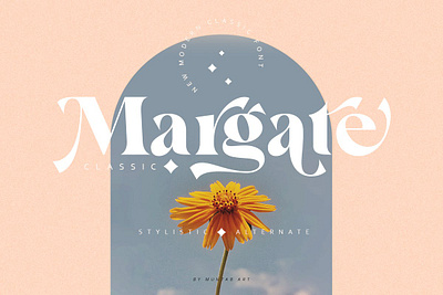 Margate | Modern Classic Font advertising branding classy display display font elegant fashion font fonts lettering logo magazine minimalist modern sans serif serif stylish typeface typography unique