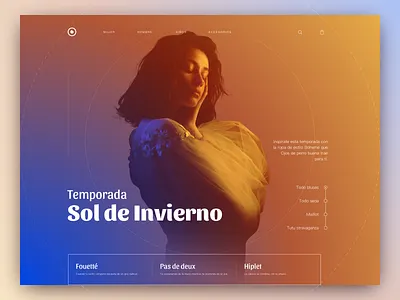 Ojos de perro bueno store | web branding clothes fashion html idea moda new one page page season store temporada ui web web site website