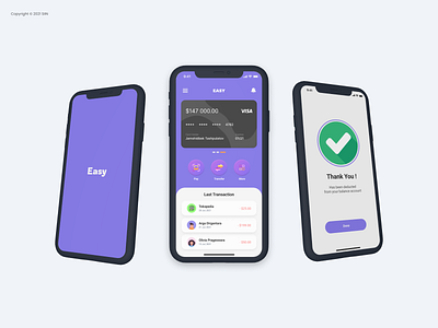 Easy FinTech designmobile fintech mobile app mobileapplication ui ui mobile
