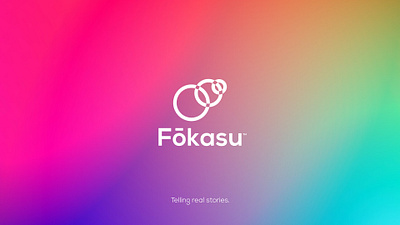 Fokasu - Telling real stories animation branding graphic design identity design logo motion graphics photography