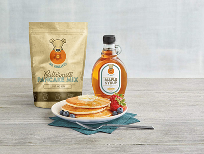 Mr. Pancakes Merch Package adobe illustrator adobe photoshop brand design design designer graphic design graphic designer logo design merchandise design mockup packaging packaging design print print design product design