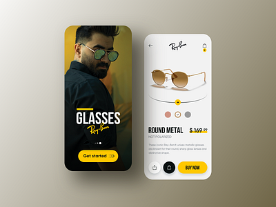 App Ecommerce Glasses app app design art branding design design app ecommerce glasses graphic design inspiration logo minimalist mobile ui ux ui ux design