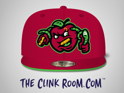 Bad Apples apple apples cap caps design hat hats illustration knuckles logo mascot mascots