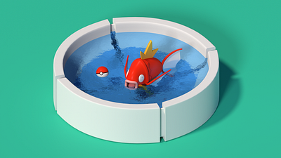 pokemon 3d c4d pokemon