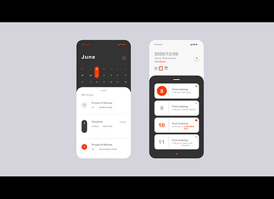 Schedule Ptototype