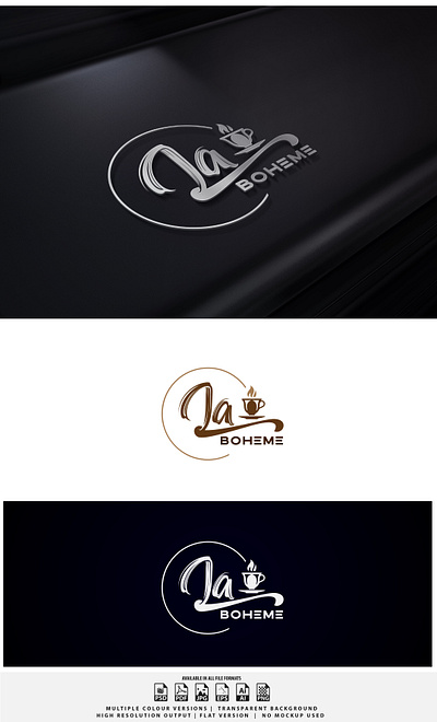 Signature Style Coffeehouse logo branding coffee house logo design graphic design illustration logo logo design script logo script style logo signature logo signature style logo ui vector