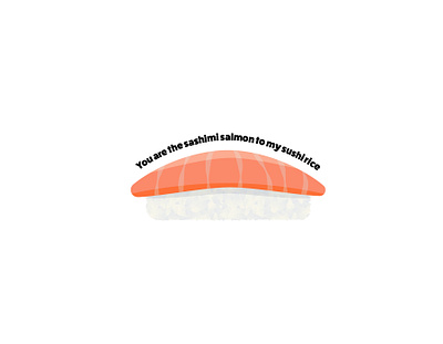 Salmon quote 2d food icon icons illustration illustrator minimal quote salmon sushi