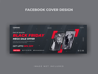 Black Friday Special Sale Offer Facebook Cover Design banner banner design black black friday black friday sale offer business commercial cover cover design creative design facebook facebook cover friday