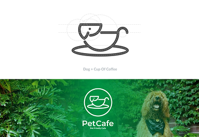 Pet Cafe brand branding design graphic illustration inspiration logo ui ux vector