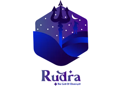 "Rudra" app branding creative design design2021 fiverr freelancer graphic design icon illustration logo luxury minimal motion graphics photoshop ui unique ux vector xd