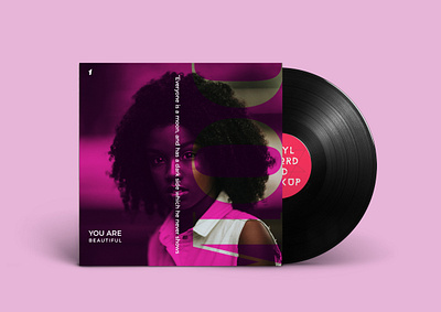 "YOU ARE" ALBUM COVER - 1 adobe albumcover art artist artwork branding clean coffee design drawing flat gif love music photoshop poster stage