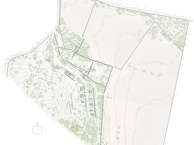 Agroturism Hotel in Formentera, Plan architecture design graphic design illustration model