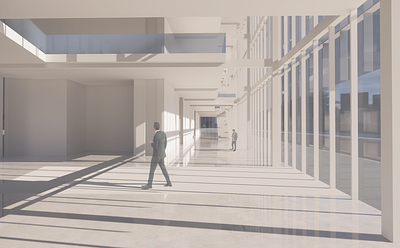 Dance School in Vienna 3d architecture design enscape graphic design illustration model photoshop render rendering sketchup strcture unav universidad universidad de navarra university