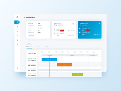 Qronoport design interface ui ux webdesign
