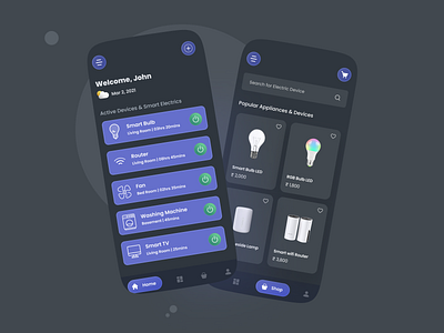 Smart Home App android app app app design design figma graphic design ios design smart home ui ui design uidesign uiux