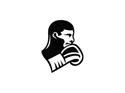 Boxerr boxer boxer logo boxing boxing logo brand identity brandmark custom logo design design graphic human identity identity designer illustration logo logo design logo designer mark negative space logo sport sports logo