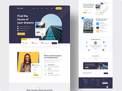 Real Estate Landing Page🔥🔥 best ui templates branding design illustration real estate real estate agent real estate agent ui real estate landing page real estate page real estate trending trend ui trend2021 trending ui trending2021 ui ui design user experience design user interface design ux ux design